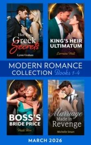 Modern Romance March 2026 Books #1-4 by Lynne Graham