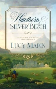 Hawthorn and Silver Birch by Lucy Marin