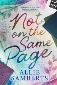 Not on the Same Page by Allie Samberts